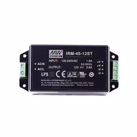 明纬 45W 螺丝接线端子型绿色电源模块,50台/箱；IRM-45-12ST