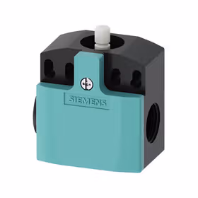 西门子 位置开关的外壳具有更高的防腐蚀能力宽塑料外壳50mm设备连接2x(M20x1.5)带盖板,蓝绿色和柱塞；3SE52420AC051CA0