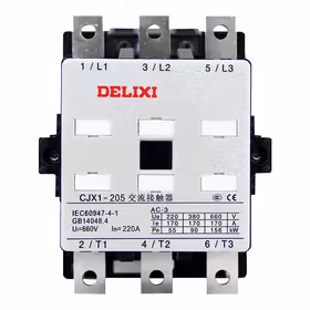 德力西电气 通用型交流接触器；CJX1-205/31 50Hz 220V