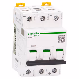 施耐德电气 小型直流断路器；Acti9 iC65H DC 3P B 50A MCB