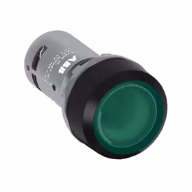 ABB CP2平头自锁型按钮(带灯型),绿色；CP2-13G-10