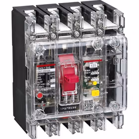 德力西电气 剩余电流动作断路器(透明壳)；CDM3LT-250S/4300B 160A 1/3/5延2