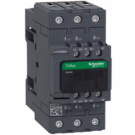 施耐德电气 国产TeSys D Everlink系列三极接触器,50A,380V,50/60Hz；LC1D50AQ7C