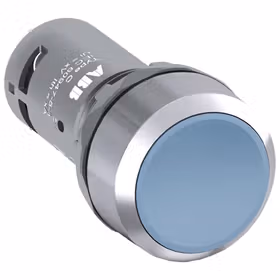 ABB CP1平头复位型按钮,蓝色；CP1-20L-10