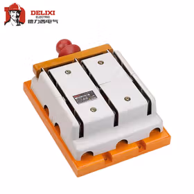 德力西电气 刀形转换隔离器；HS11-200/28 胶