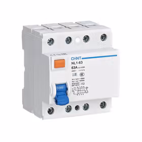正泰 漏电微型断路器；NL1-63 3P+N 25A 30mA AC型(R)