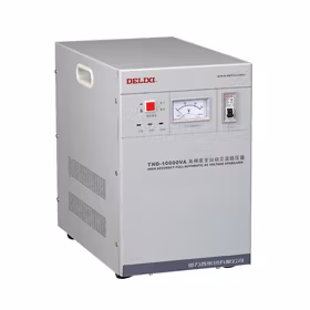 德力西电气 高精度全自动交流稳压器；TND3-10KVA 带防雷延时10S