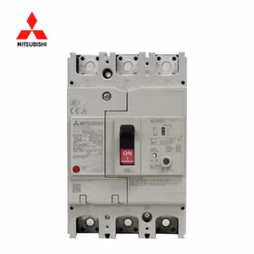 三菱电机 漏电塑壳断路器 极数3P 额定电流15A 分断能力5kA；NV63-CV 3P 15A 100-440V 30MA CE