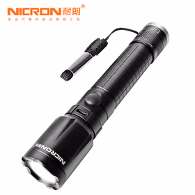 耐朗（NICRON）USB充电调焦手电筒 N6F 工业强光照明  聚光泛光 18650锂电池
