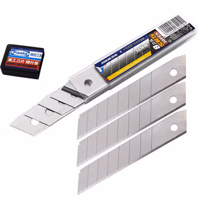 保拉(Paola) SK5美工刀片 18mm大号 10片装裁纸刀 墙纸刀 清洁刀片2010