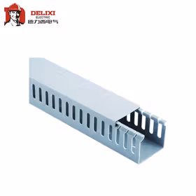 德力西电气 30mm宽线槽盖 银灰色 正料2米；PXC30GSGZD