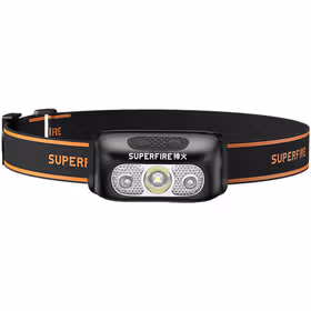 神火/Superfire 头灯；HL05-G感应头灯；5W+1000mAh