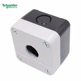 施耐德电气 IP65 空按钮盒（可装1个金属钮）；XALB01C