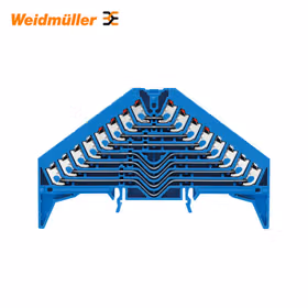 魏德米勒 直插式信号集结端子,接线板；PRV 8 BL 35X15 RT/WS