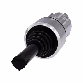 西门子 摇杆操作按钮,22mm,圆形,金属高光,黑色,2开关位置,水平锁定,带机械联锁装置；3SU10507BA880AA0