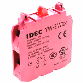 和泉 按钮及指示灯附件,双触点块；YW-EW02