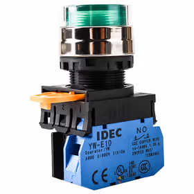 和泉 按钮开关,绿色；YW4L-MF2E11Q4G