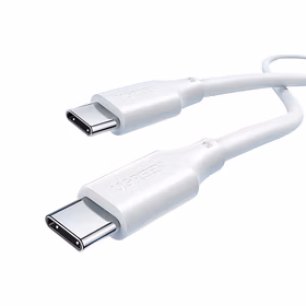 绿联UGREEN USB-C转USB-C充电数据线 15174 白色 2m