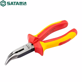 世达 绝缘耐压圆嘴钳6"；70161