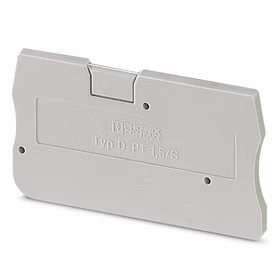 菲尼克斯 接线端子附件,端板；D-PT 1,5/S