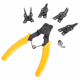 得力 德式卡簧钳套装铬钒钢   6寸；DL104506