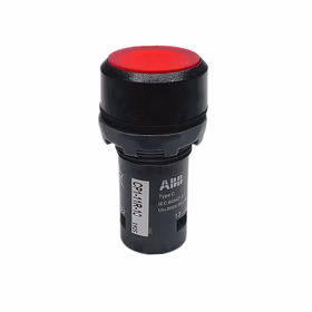 ABB CP1平头复位型按钮(带灯型),红色；CP1-11R-10
