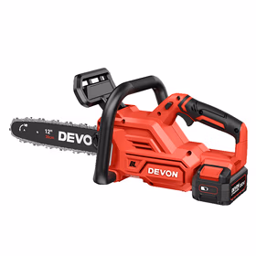 大有电链锯家用屋外手持锂电劈柴伐木砍树手提锯木工4557裸机