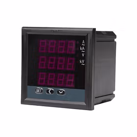 正泰 单相数显电流表；PA666-3 5A 可调