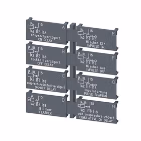西门子 标号组用于多功能设备,1W标号组（1个）具有8项功能；3RP29010A