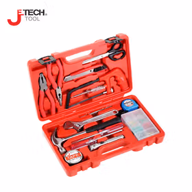 捷科(jetech) 15件家用工具套装；JEB-F15