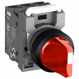 ABB 三位置选择开关,红色；M3SS1-41R-20