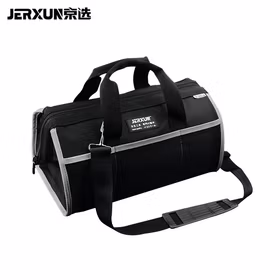 京选（JERXUN）多功能维修工具包加厚牛津布帆布手提单肩拎包腰包电工包工具袋