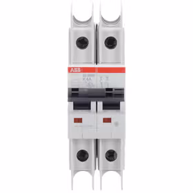 ABB 微型断路器,极数:2；SU202M-K4