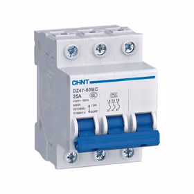 正泰 小型断路器；DZ47-60MC 3P 25A