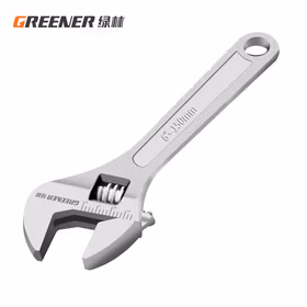 绿林活动扳手活口扳手大开口活动板子小扳手卫浴五金工具水管省力板手