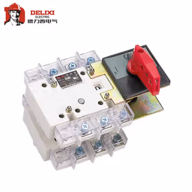德力西电气 隔离开关；HGLZ-400/3J 柜外操作