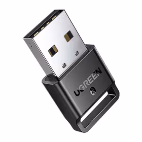 绿联(UGREEN) USB蓝牙4.0适配器CSR芯片 传输距离20M传输速率3Mbps传输频率2.4GHz适用于台式机扩展蓝牙功能吸塑包装 黑色LOGO由丝印更改为晒字；30524