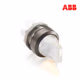 ABB M2SS二位置选择开关操作头部（带灯型）,透明色；M2SS2-11C