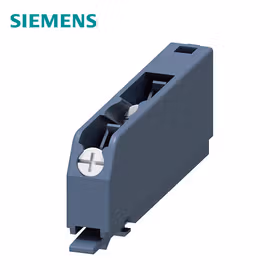 西门子 可拆卸的端子2极,螺丝端子不超过最大2x1.5mm2或1x2.5mm2,用于SIRIUS设备在工业凹顶导轨外壳；3ZY11211BA00