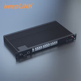 keepLINK KP-9000-87-4XG24GX 工业交换机三层 4个万兆光口+24个千兆光口 支持静态路由