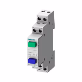 西门子 按钮,1NO/1NC20A,1个按键蓝色,不带卡位功能；5TE4808