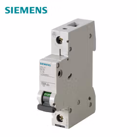 西门子 微型断路器；5SL4 1P B6A