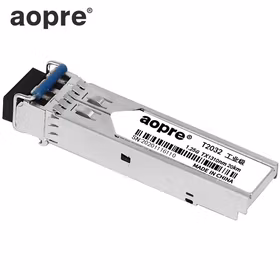 aopre(欧柏互联)工业级SFP光模块1.25G千兆光纤模块单模双纤LC接口波长1310nm传输20公里DDM诊断T2032