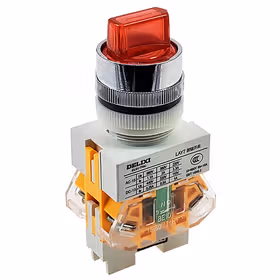 德力西电气 按钮开关；LAY7-20XD/3 220V LED 红