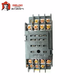 德力西电气 小型继电器 底座；CDZ9-54P 座