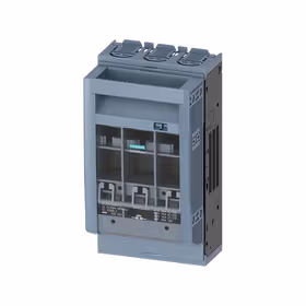 西门子 SENTRON,熔断器隔离开关3NP1,3极,NH00,160A,适用于安装并内置在安装板,扁形连接,覆盖层45mm；3NP1 133-1CA10