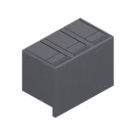 ABB 塑壳断路器附件，高端子盖板；HTC 50mm 3p 2pcs A1