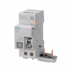 西门子 电磁式剩余电流模块,2极,A型,输入：63A,100mA用于5SY；5SM24256