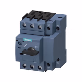 西门子 电动机保护断路器,结构尺寸S00用于电机保护,等级10具有过载继电器功能,A脱扣器0.7-1A,N脱扣器13A；3RV21110JA10