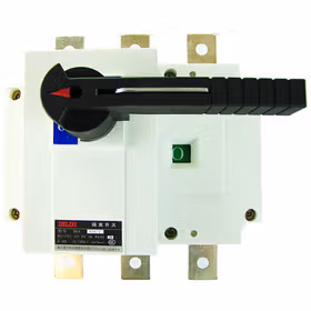 德力西电气 隔离开关；HGL-630/411K 630A 1常开1常闭 带观察窗